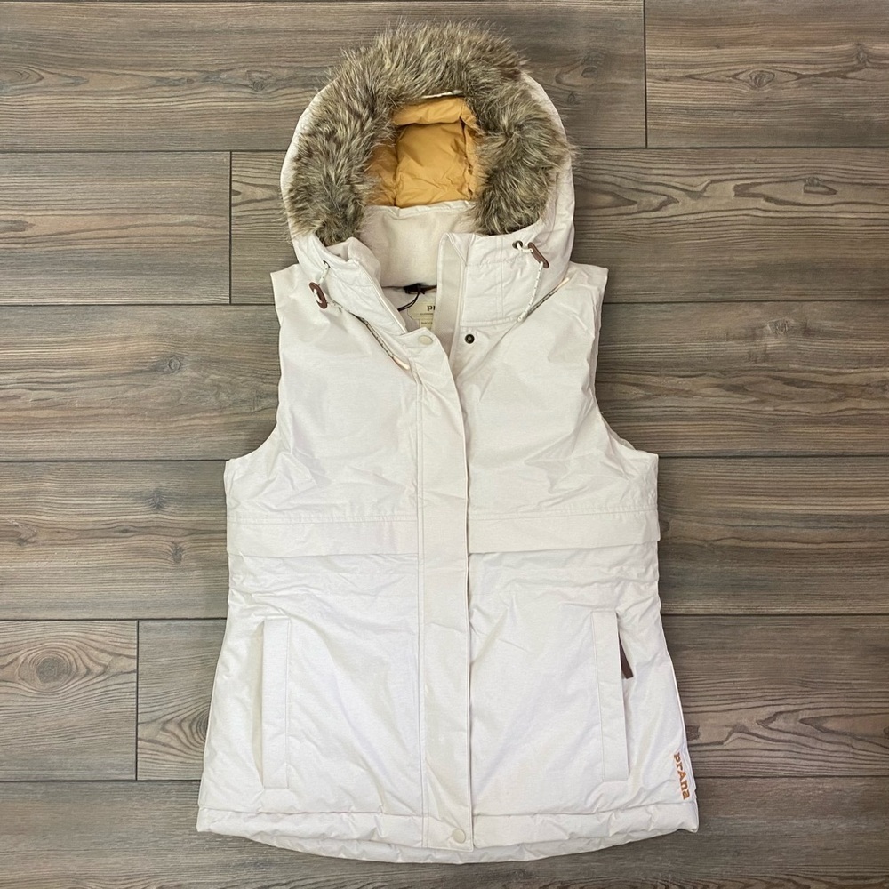 NEW Prana Banajaara Hooded Vest with 650-fill down